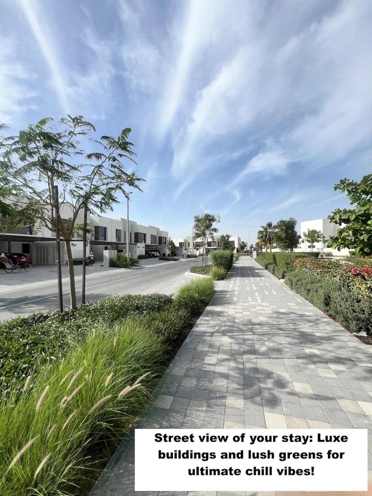 Yas Island Villa- 4br Luxury Smart Home, Up To 9 Guests, Near Yas Theme Parks * Abu Dhabi