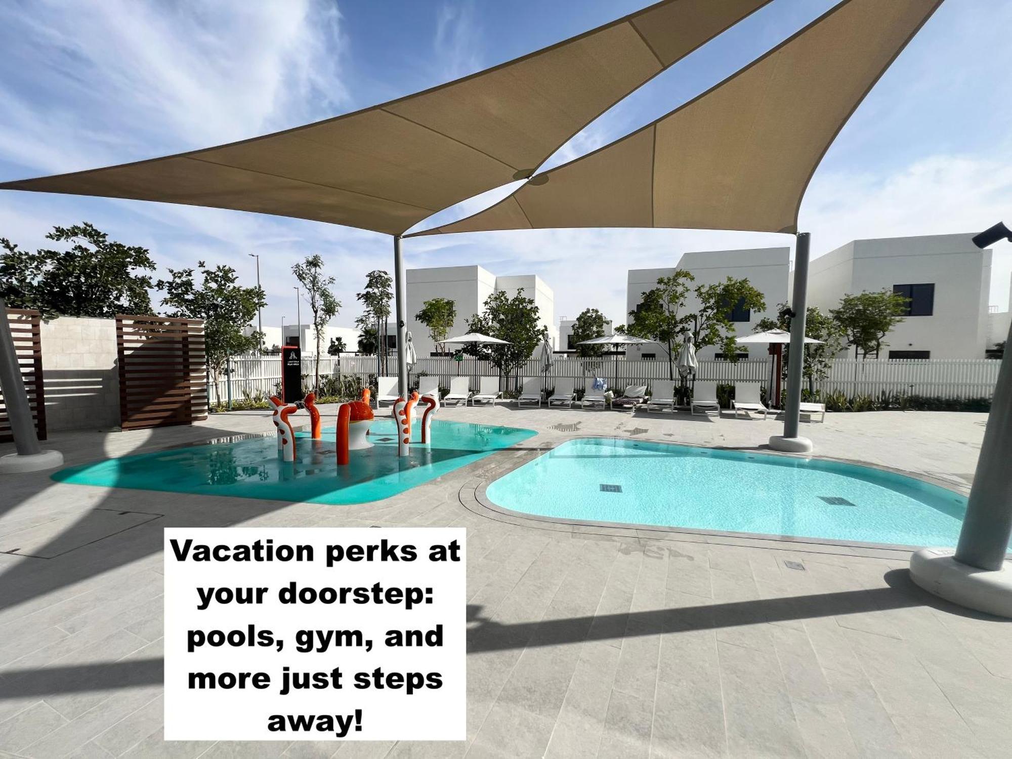 Yas Island Villa- 4br Luxury Smart Home, Up To 9 Guests, Near Yas Theme Parks * Abu Dhabi